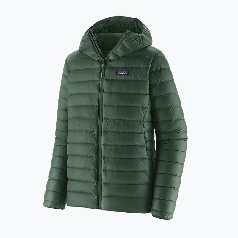 Пуховик чоловічий Patagonia Down Sweater Hoody treeline green 10