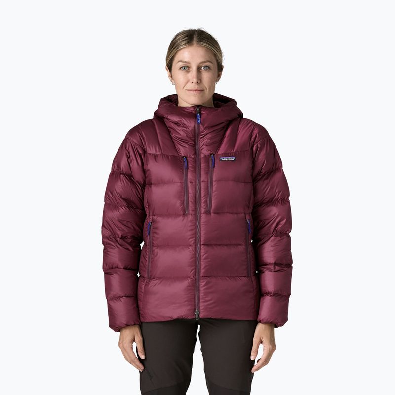 Пуховик жіночий Patagonia Durable Down Hoody berry fig