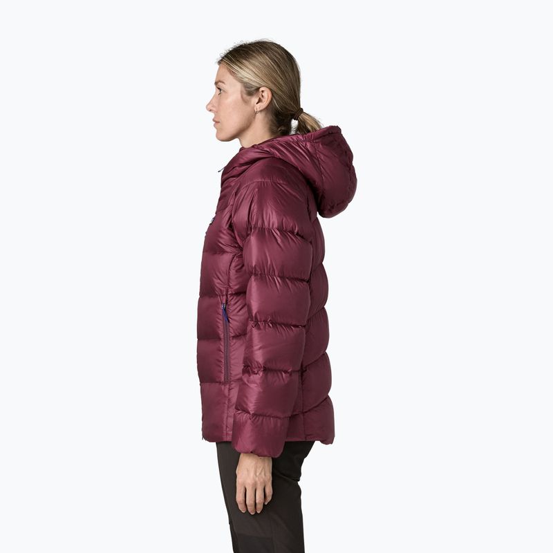 Пуховик жіночий Patagonia Durable Down Hoody berry fig 3