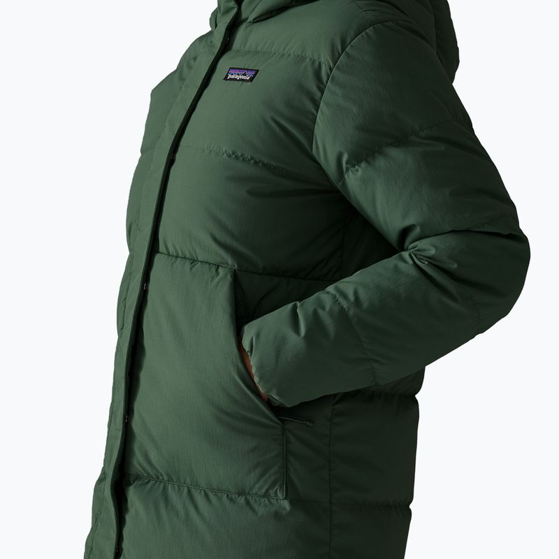 Пуховик жіночий Patagonia Sisar Down Parka canopy green 4