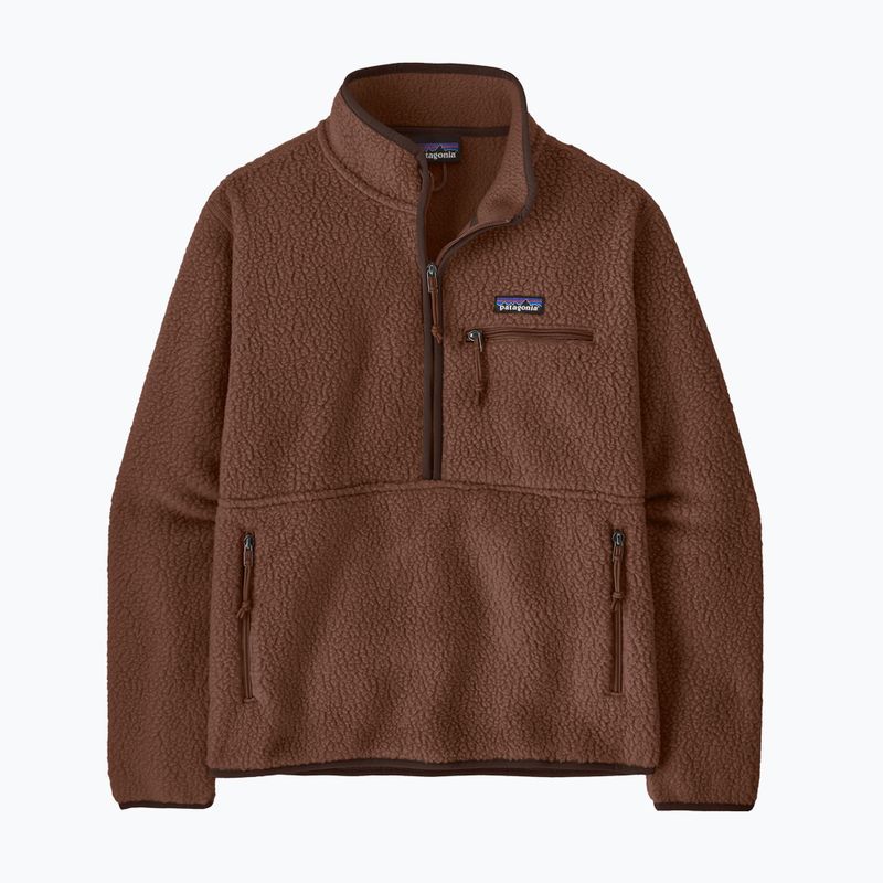 Кофта флісова жіноча Patagonia Retro Pile Marsupial berm brown 5