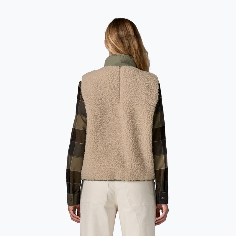 Жилет жіночий Patagonia Classic Retro-X dark natural w/river rock green 2