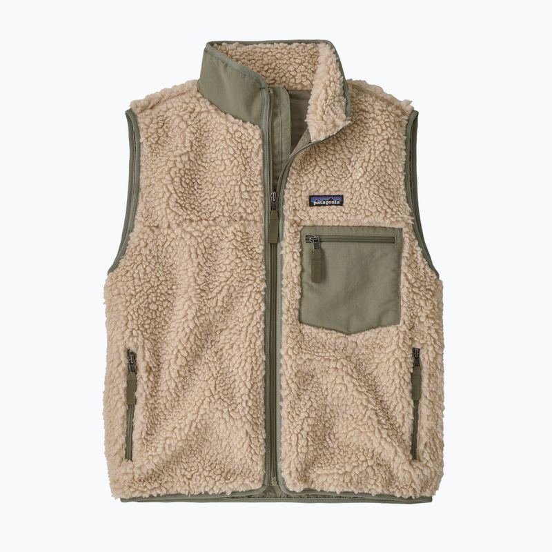 Жилет жіночий Patagonia Classic Retro-X dark natural w/river rock green 5