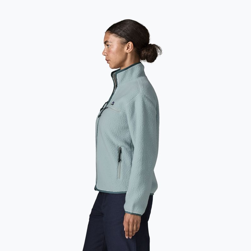 Кофта флісова жіноча Patagonia Retro Pile virtually blue 3