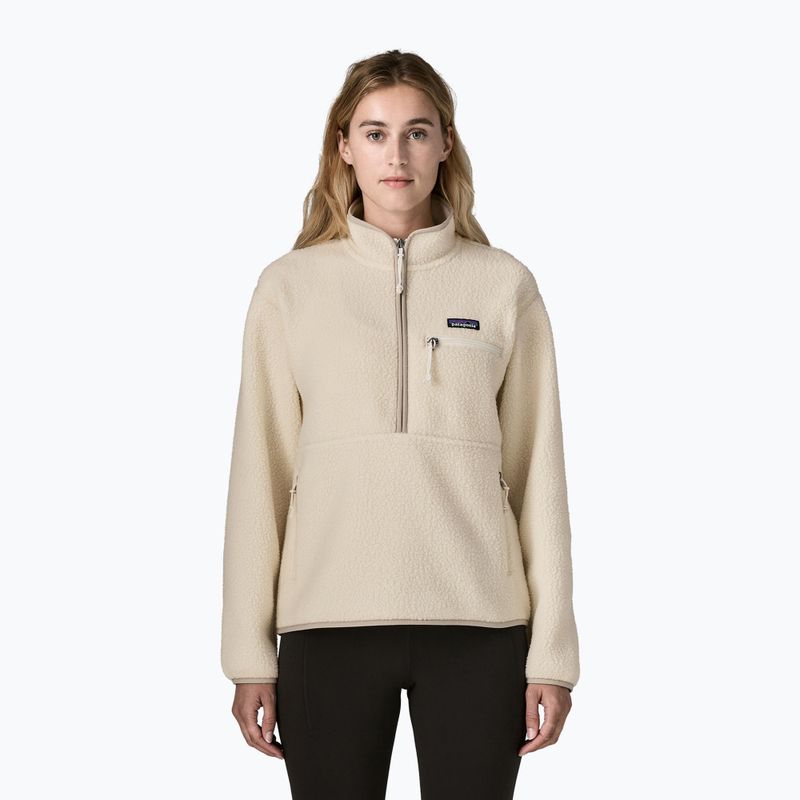 Кофта флісова жіноча Patagonia Retro Pile Marsupial natural