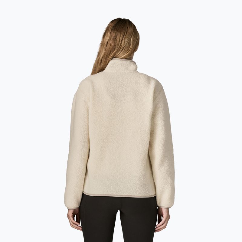 Кофта флісова жіноча Patagonia Retro Pile Marsupial natural 2