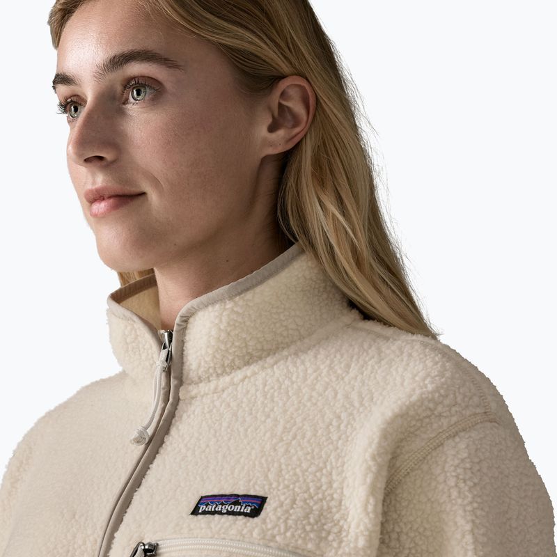 Кофта флісова жіноча Patagonia Retro Pile Marsupial natural 5