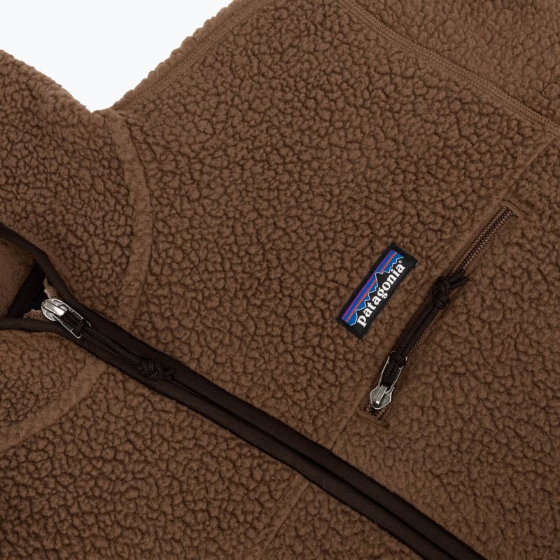 Кофта флісова жіноча Patagonia Retro Pile Hoody berm brown 3