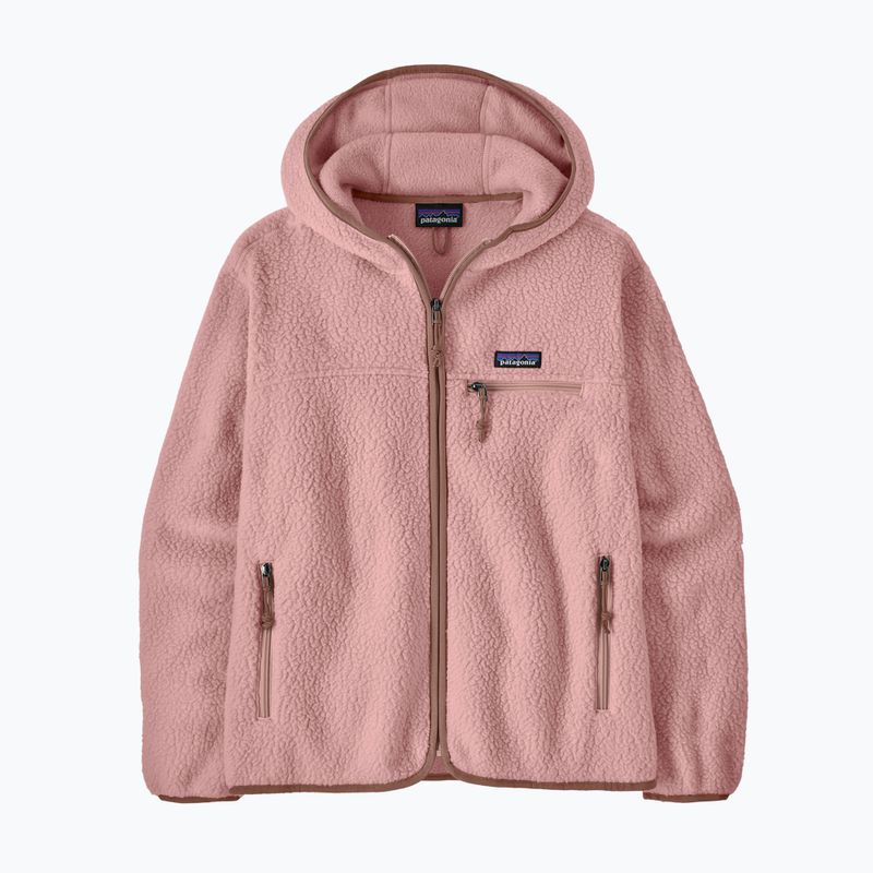Кофта флісова жіноча Patagonia Retro Pile Hoody fuzzy mauve 2