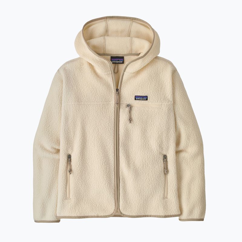 Кофта флісова жіноча Patagonia Retro Pile Hoody natural