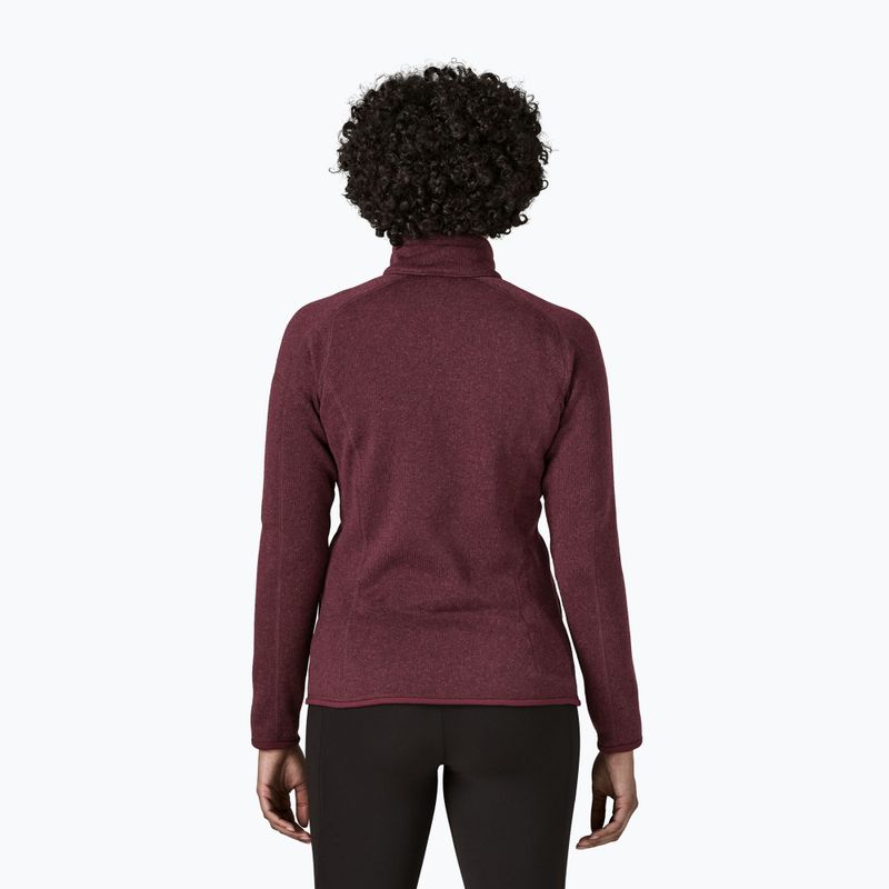 Кофта трекінгова жіноча Patagonia Better Sweater berry fig 2