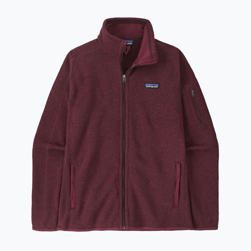 Кофта трекінгова жіноча Patagonia Better Sweater berry fig 9