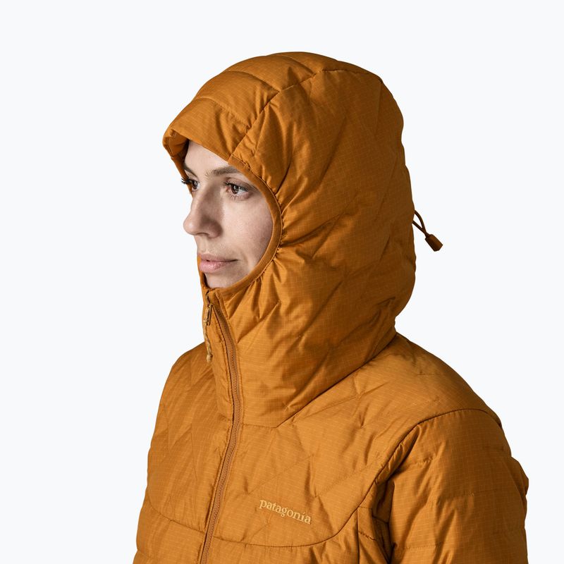 Куртка утеплена жіноча Patagonia Durable Down Hoody cinnamon brown 5