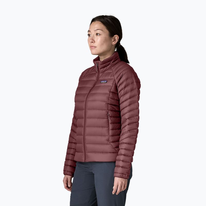 Пуховик жіночий Patagonia Down Sweater dark ruby 3