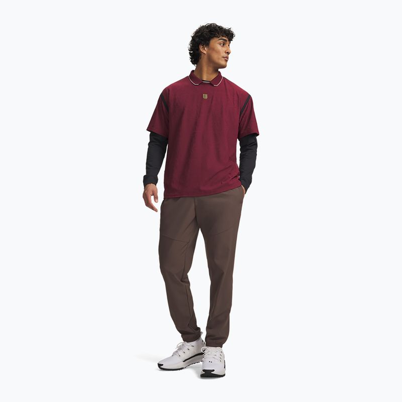 Штани чоловічі Under Armour Vibe Woven Jogger peppercorn/highland buff 2