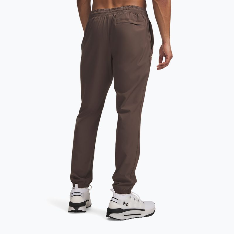Штани чоловічі Under Armour Vibe Woven Jogger peppercorn/highland buff 3