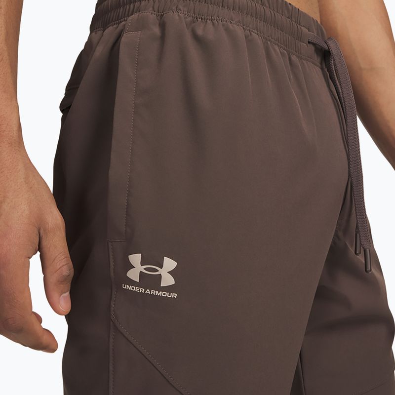 Штани чоловічі Under Armour Vibe Woven Jogger peppercorn/highland buff 4