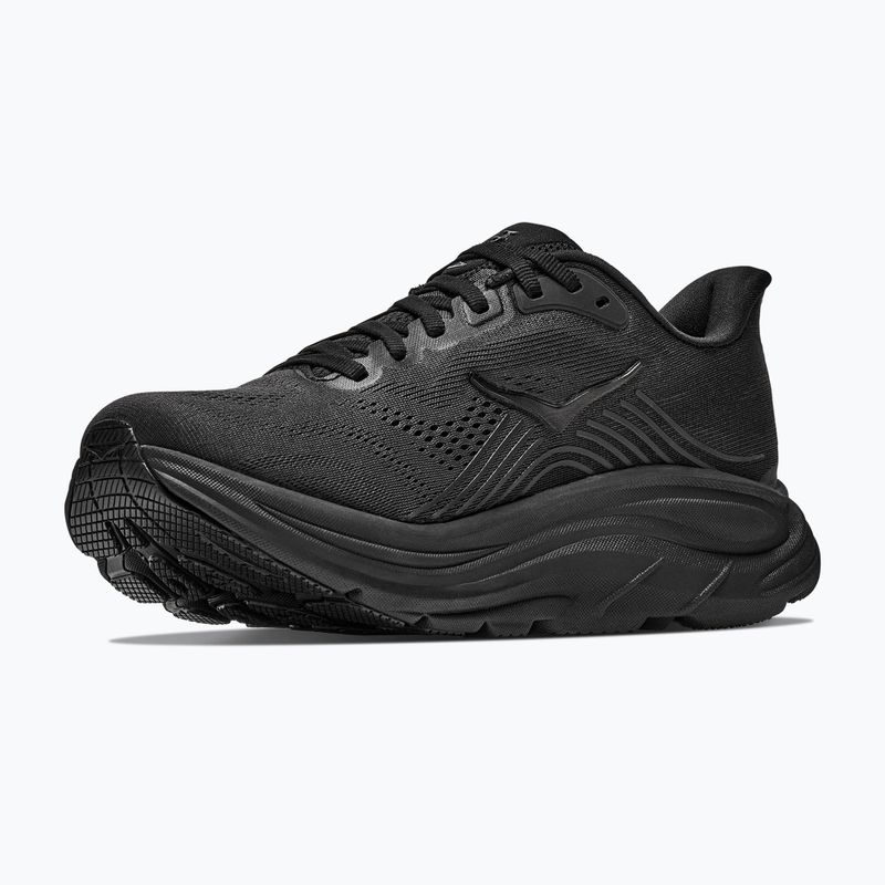 Кофта для бігу жіноча HOKA Clifton 11 Wide black/black 4
