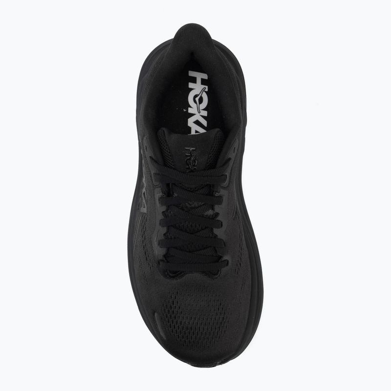Кофта для бігу жіноча HOKA Clifton 11 Wide black/black 5
