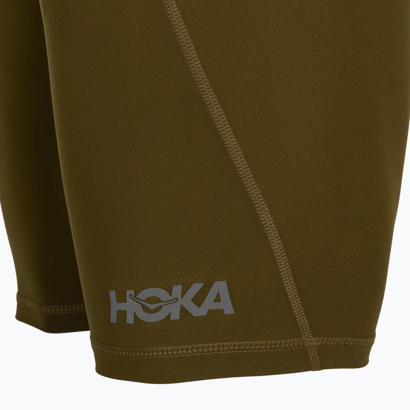 Шорти для бігу чоловічі HOKA Novafly Half Tight sepia 4