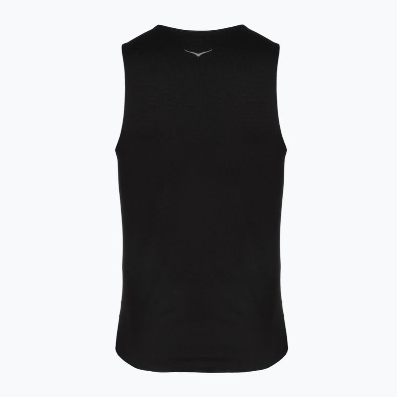 Футболка для бігу чоловіча HOKA EveryRun Tank black 2