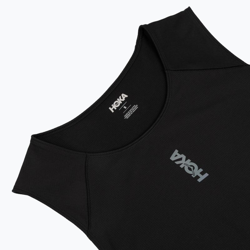 Футболка для бігу чоловіча HOKA EveryRun Tank black 3