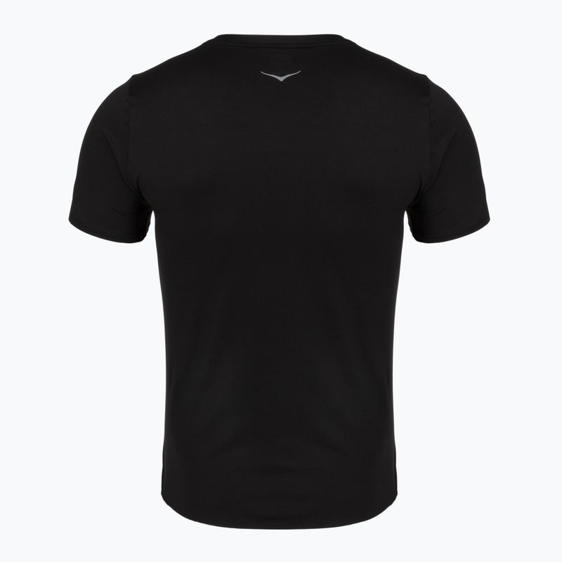Футболка для бігу чоловіча HOKA EveryRun Short Sleeve black 2