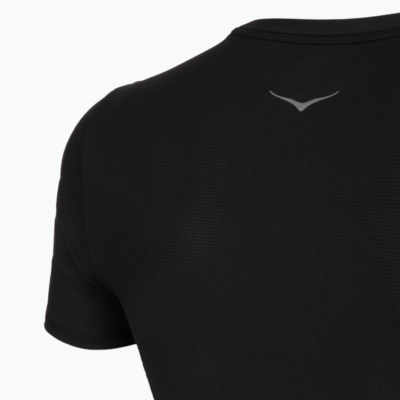 Футболка для бігу чоловіча HOKA EveryRun Short Sleeve black 4