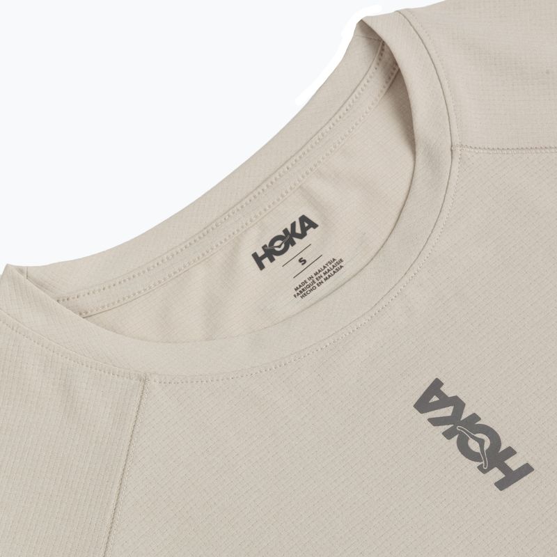 Футболка для бігу чоловіча HOKA EveryRun Short Sleeve river rock grey 3