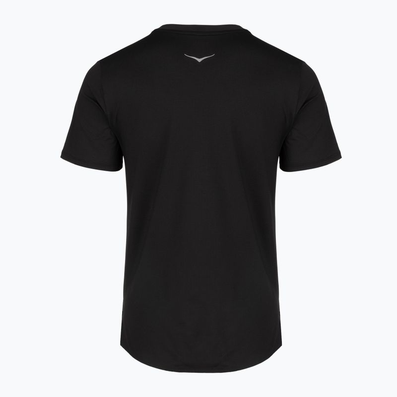 Футболка для бігу жіноча HOKA EveryRun Short Sleeve black 2