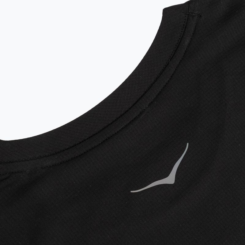 Футболка для бігу жіноча HOKA EveryRun Short Sleeve black 4