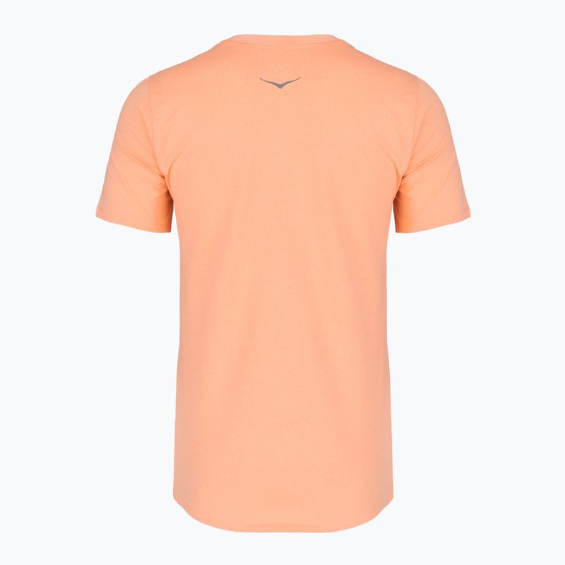 Футболка для бігу жіноча HOKA EveryRun Short Sleeve sunstone 2