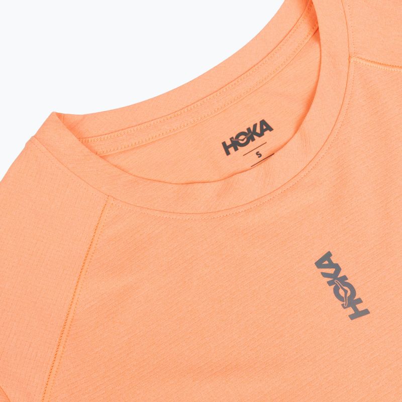Футболка для бігу жіноча HOKA EveryRun Short Sleeve sunstone 3