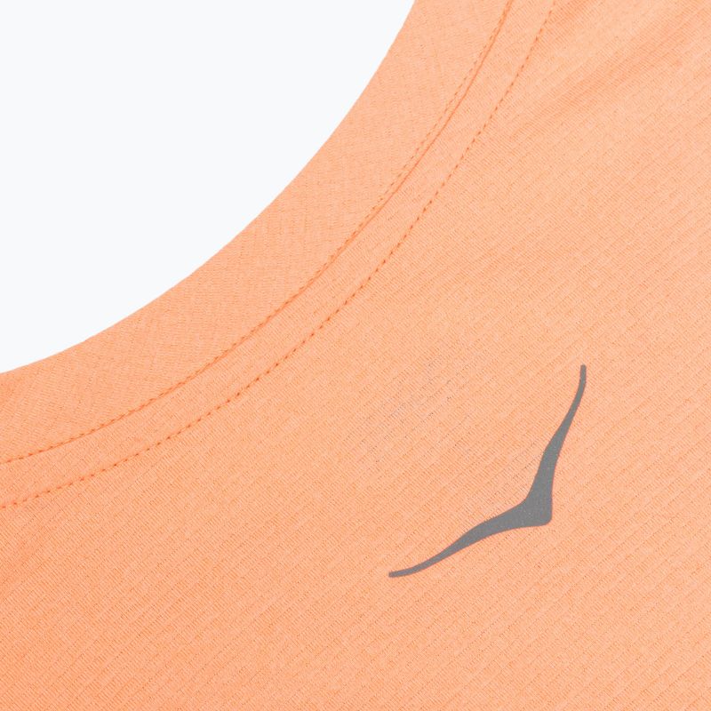 Футболка для бігу жіноча HOKA EveryRun Short Sleeve sunstone 4