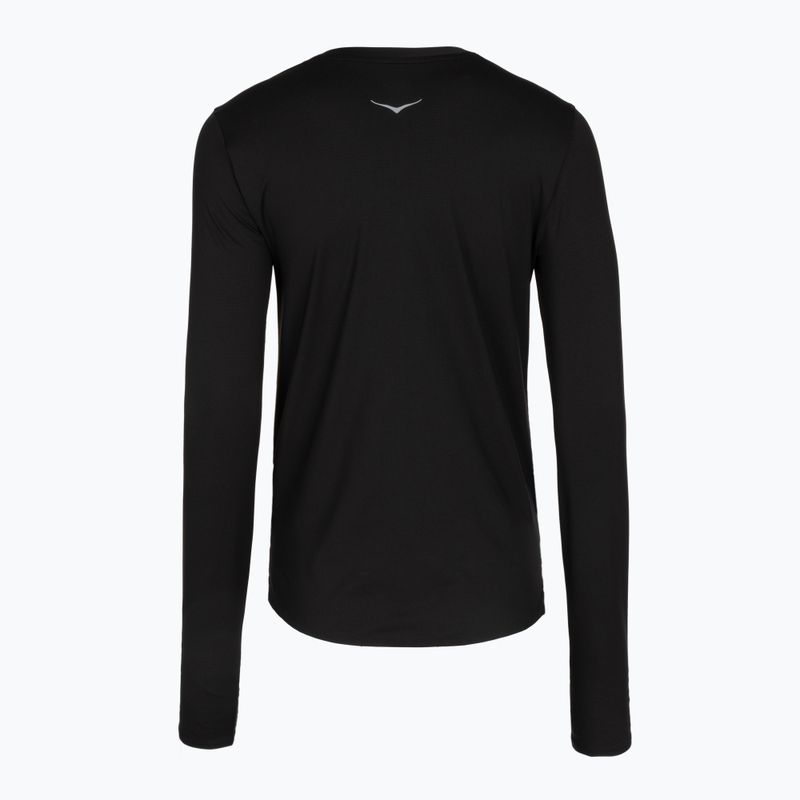 Лонгслів для бігу жіночий HOKA EveryRun Long Sleeve black 2