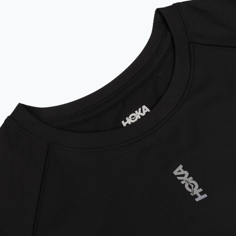 Лонгслів для бігу жіночий HOKA EveryRun Long Sleeve black 3