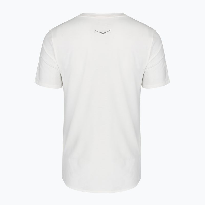 Футболка для бігу жіноча HOKA EveryRun Short Sleeve white 2