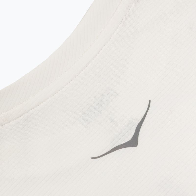 Футболка для бігу жіноча HOKA EveryRun Short Sleeve white 4