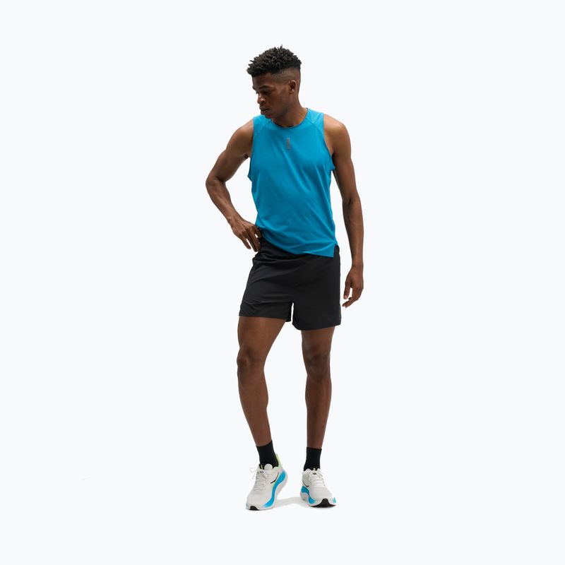 Шорти для бігу чоловічі HOKA Glide Short 5" Brief black 2