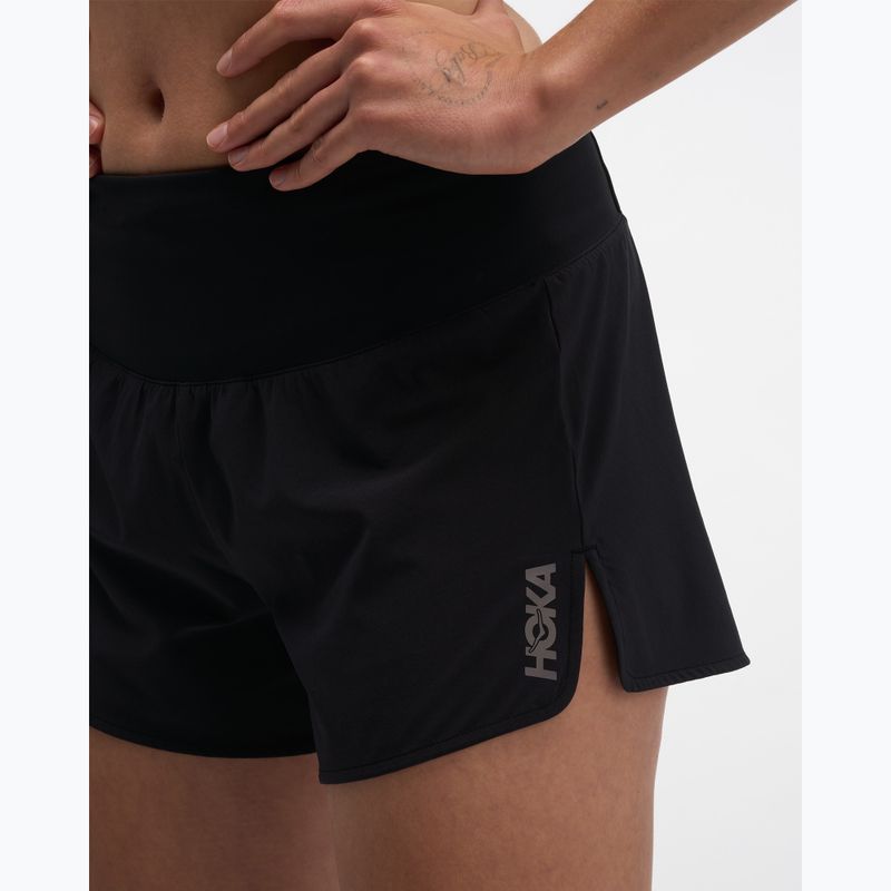 Шорти для бігу жіночі HOKA Glide Short 3.5" Brief black 5