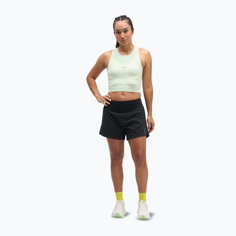 Шорти для бігу жіночі HOKA Glide Short 5" 2in1 black 2