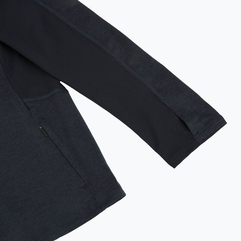 Кофта для бігу жіноча HOKA Skyform Half Zip black heather 4
