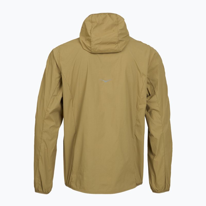 Куртка для бігу чоловіча HOKA Skyflow Wind Jacket caraway seed 2
