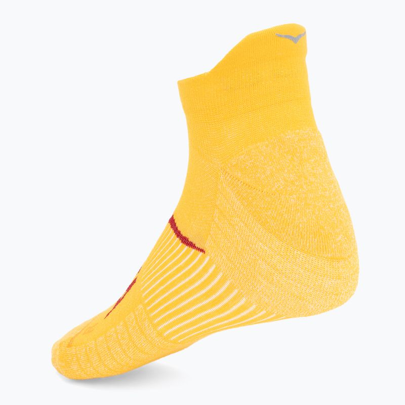 Шкарпетки HOKA No-Show Run Sock 3-pack egg yolk/cerise/virtual violet 5