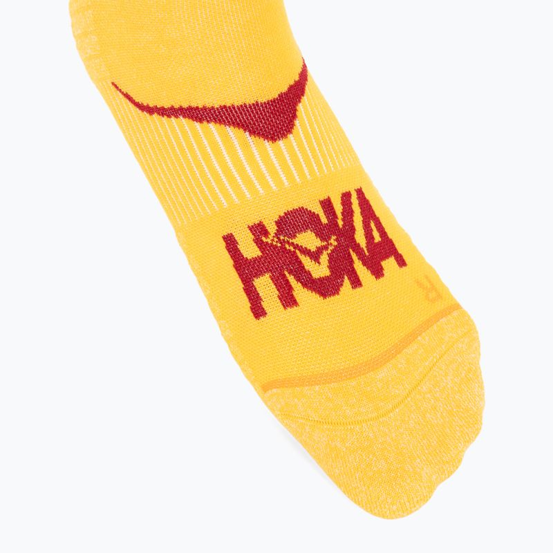 Шкарпетки HOKA No-Show Run Sock 3-pack egg yolk/cerise/virtual violet 6