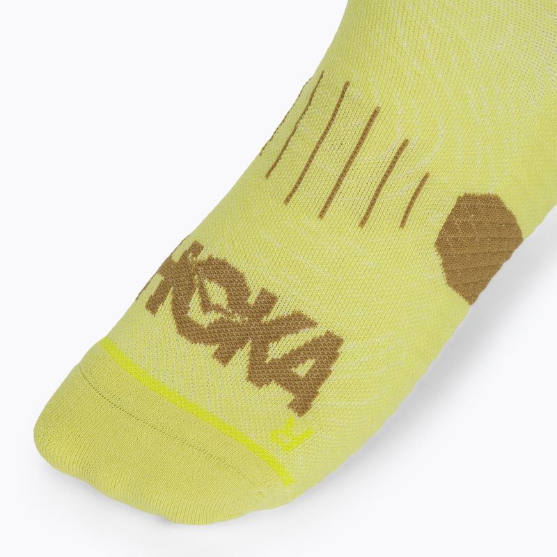 Шкарпетки Hoka Crew Run Sock 3-pack hoka citrus/pomelo yellow/mustard seed 6