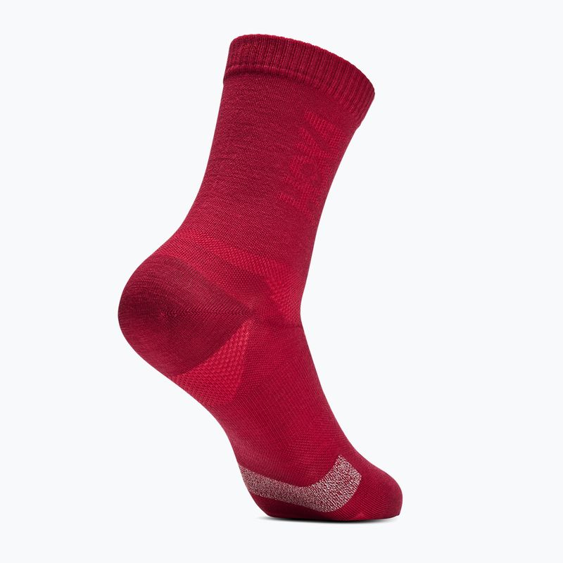 Шкарпетки HOKA Merino Crew Sock red agate 3