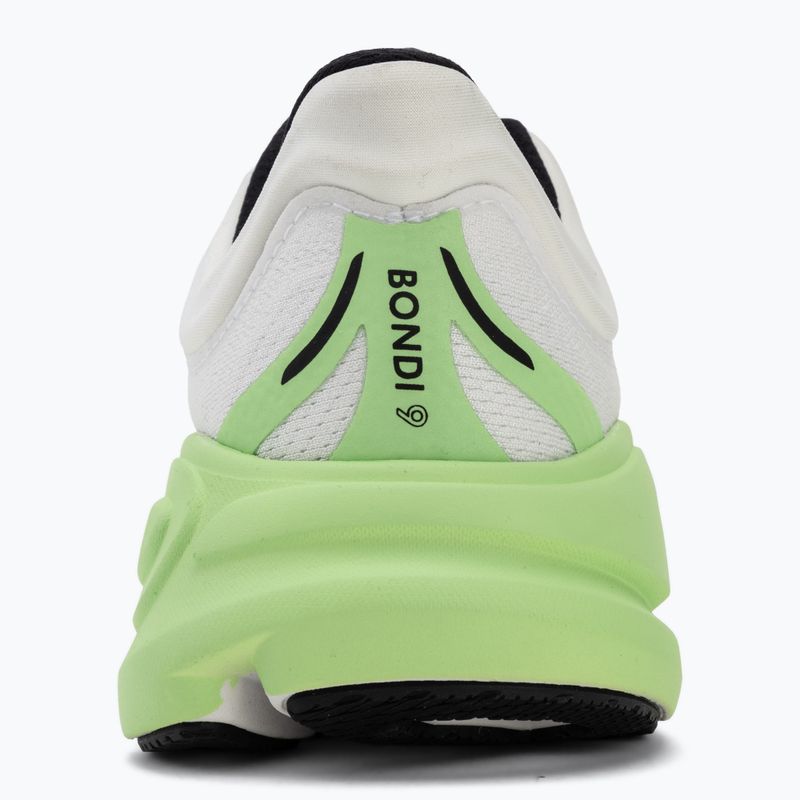 Кросівки для бігу жіночі HOKA Bondi 9 white/tart apple 6