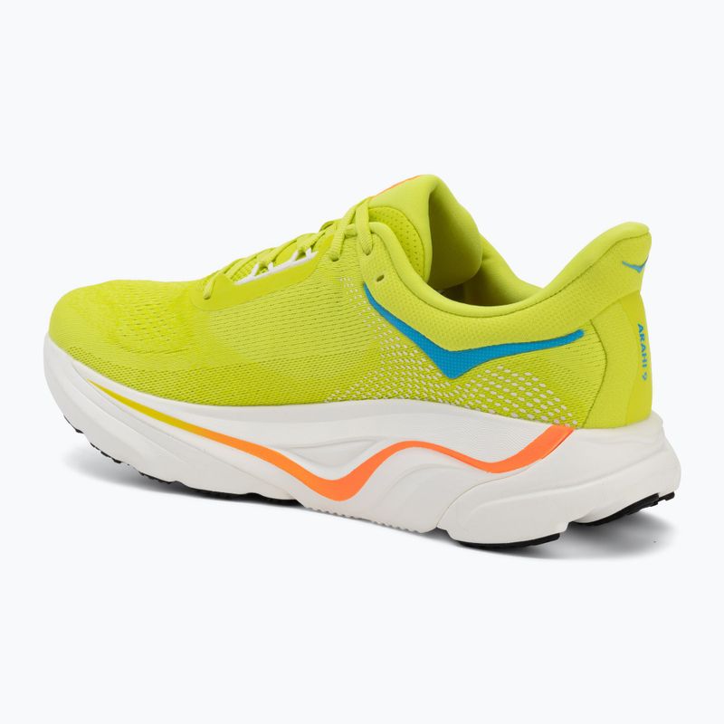 Кросівки для бігу чоловічі HOKA Arahi 9 hoka citrus/neon tangerine 3