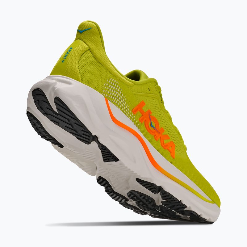 Кросівки для бігу чоловічі HOKA Arahi 9 hoka citrus/neon tangerine 3